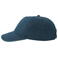 Gorra snapback denim sostenible Iraya. Color mezclilla.