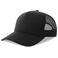 Gorra snapback sostenible Rapper jersey-s. Color negro negro.