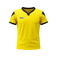 Camiseta técnica combinada niño Alicante Kid. Color amarillo/negro.