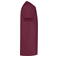 Camiseta unisex BS024. Color burgundy.