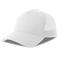 Gorra trucker sostenible Rapper cotton-s. Color blanco blanco.