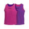 Peto reversible niño Dual Kid. Color fucsia nuevo/lila.