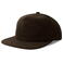 Gorra de pana unisex Severny. Color marrón.