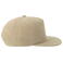 Gorra de pana unisex Severny. Color piedra.