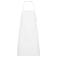 Delantal peto MI001. Color white.