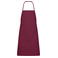 Delantal peto MI001. Color burgundy.