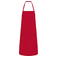 Delantal peto MI002. Color red.