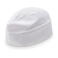 Pack 24 Uds Gorro cocina MI015. Color white.