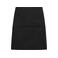 Delantal medio MI027. Color black.