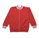 Sudadera con cremallera hombre MI805. Color red/white.