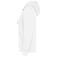 Sudadera con capucha y cremallera mujer BSW333 Women. Color white.