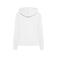Sudadera con capucha y cremallera mujer BSW333 Women. Color white.