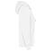 Sudadera con capucha y cremallera mujer BSW333 Women. Color white.
