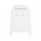 Sudadera con capucha y cremallera mujer BSW333 Women. Color white.