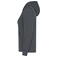 Sudadera con capucha y cremallera mujer BSW333 Women. Color dark grey.
