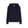 Sudadera con capucha y cremallera mujer BSW333 Women. Color navy.