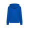 Sudadera con capucha y cremallera mujer BSW333 Women. Color royal blue.