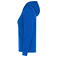 Sudadera con capucha y cremallera mujer BSW333 Women. Color royal blue.