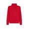 Sudadera con cremallera mujer BSW334 Women. Color red.