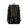 Mochila sostenible NS109. Color caqui orgánico/negro.