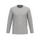 Camiseta manga larga sostenible unisex NS347. Color gris lunar jaspeado.