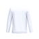 Camiseta manga larga sostenible unisex NS347. Color blanco.