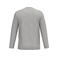 Camiseta manga larga sostenible unisex NS347. Color gris lunar jaspeado.