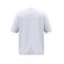 Camiseta oversize sostenible hombre NS352. Color blanco.