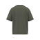 Camiseta oversize sostenible niño NS353. Color caqui orgánico.