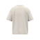 Camiseta oversize sostenible niño NS353. Color marfil.