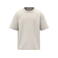 Camiseta oversize sostenible niño NS353. Color marfil.