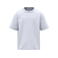 Camiseta oversize sostenible niño NS353. Color blanco.