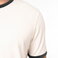 Camiseta ringer orgánica hombre NS360. .
