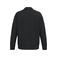 Sudadera tipo polo sostenible unisex NS432. Color negro.