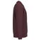 Sudadera tipo polo sostenible unisex NS432. Color cereza oscura.