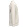 Sudadera tipo polo sostenible unisex NS432. Color marfil.