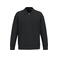 Sudadera tipo polo sostenible unisex NS432. Color negro.