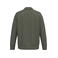 Sudadera tipo polo sostenible unisex NS432. Color caqui orgánico.