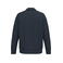 Sudadera tipo polo sostenible unisex NS432. Color azul marino.