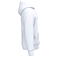 Sudadera capucha sostenible unisex NS444. Color blanco.