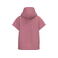 Sudadera capucha oversize mujer NS446. Color rosa antiguo.