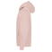 Sudadera capucha reciclada niño Miami hoody junior Junior. Color rosa pastel.