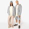 Sudadera capucha y cremallera sostenible unisex NS460. .