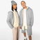 Sudadera capucha y cremallera sostenible unisex NS460. .