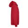 Sudadera capucha reciclada niño Miami hoody junior Junior. Color rojo.