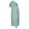 Sudadera capucha reciclada niño Miami hoody junior Junior. Color verde pastel.