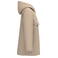 Chaqueta cortavientos impermeable sostenible unisex NS616. Color arena mojada.