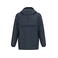 Chaqueta cortavientos impermeable sostenible unisex NS616. Color azul marino.