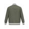 Chaqueta beisbolera sostenible unisex NS618. Color caqui orgánico.