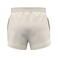 Short deportivo sostenible mujer NS746. Color marfil.